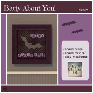 by Chiana Oh - Batty About You! -Picture- [ad]